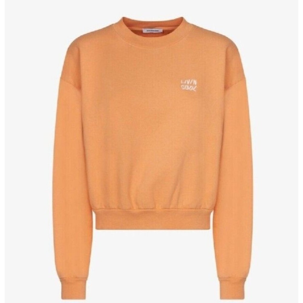 Orange Crewneck Sweater